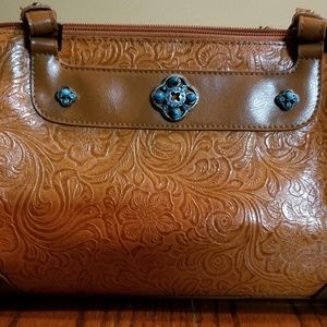 MC Purse with turquoise accent